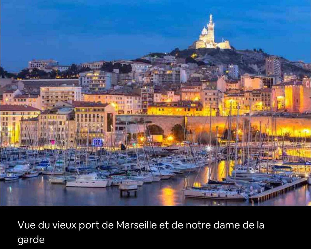 Joli Studio Proche Plage, Vieux Port & Palais Pharo Marseille Exteriér fotografie
